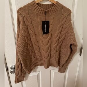 PLT Mocha Knit Sweater - S